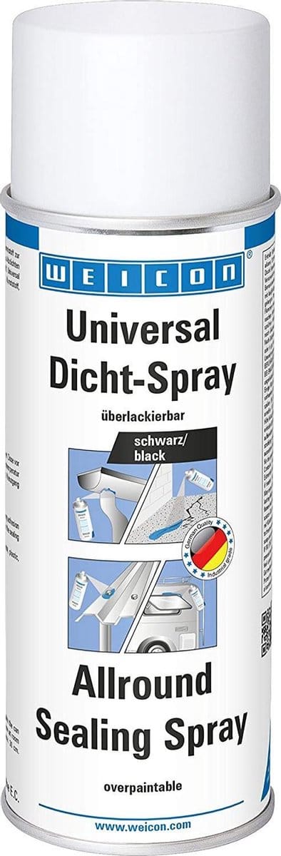 WEICON Allround Afdichtingsspray – Zwart 400 ml