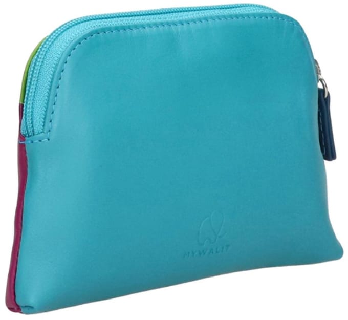 MyWalit Sleuteletui / Sleutelhouder / Sleuteltasje Met Rits - Leer - Mywalit - Blauw