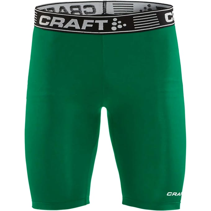 Craft Pro Control Compressieshort - Groen | Maat: M