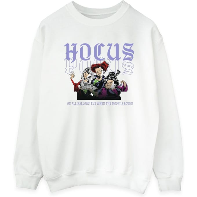 Disney Dames/Dames Hocus Pocus Hallows Eve Sweatshirt (Wit)