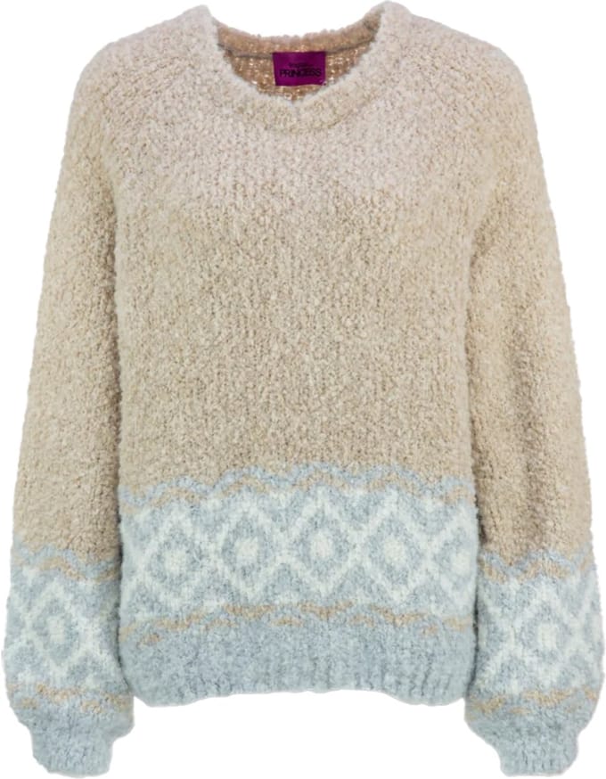 Princess goes Hollywood - beige wollen trui - maat 36
