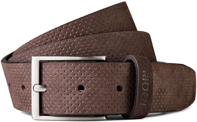 Joop! Riem Leder - Jongens - 95 cm - d'brown