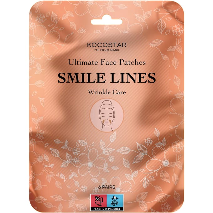 KOCOSTAR Ultimate Face Patches Smile Lines 6 st