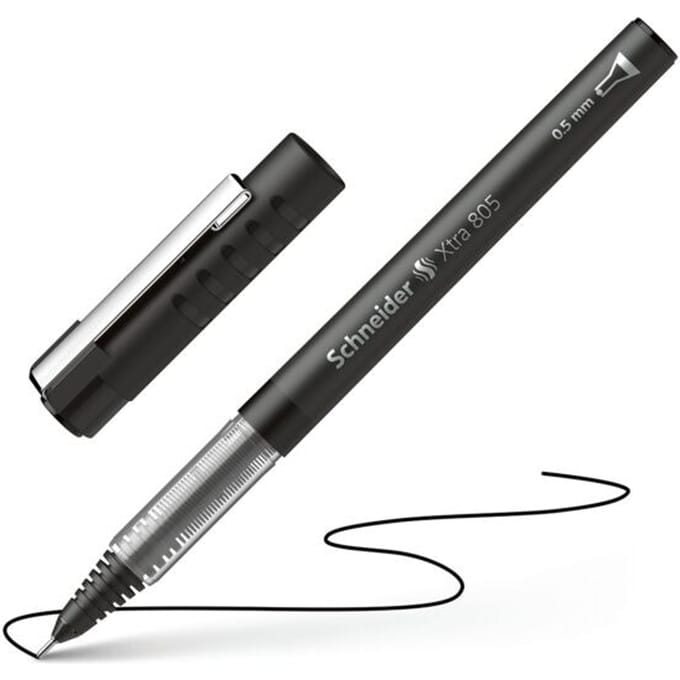Schneider rollerball - Xtra 805 - lijnbreedte 0,5mm - zwart - S-8051