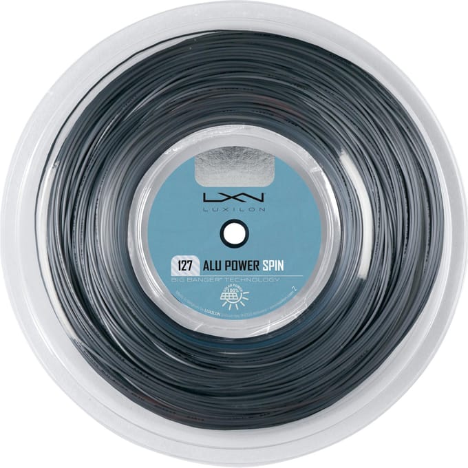 Luxilon Alu Power Spin Rol Snaren 220m-Zilver