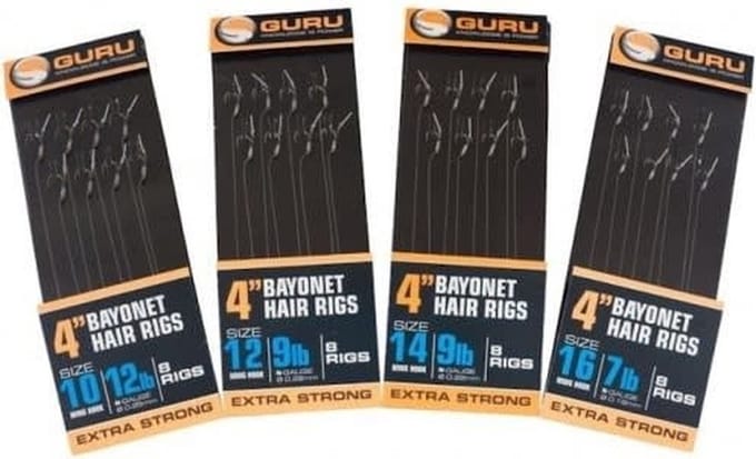 Guru 4 SMWG Bayonet (8 pcs) - Maat : Haak 14 - 0.17mm