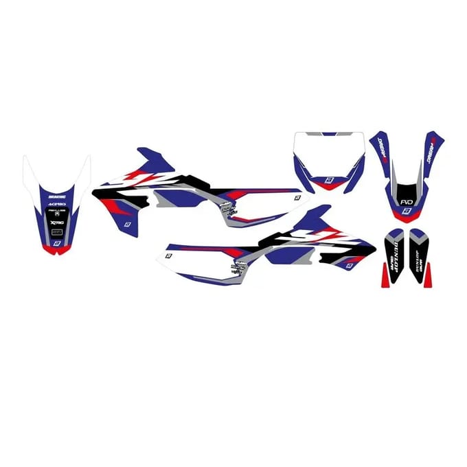 Motorfiets decoratie kit Blackbird Racing Yamaha YZ 65 Dream Graphic 5