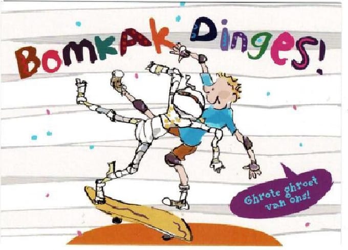 6 wenskaarten - A6 - 14,8 x 10,5 - Dummie de mummie - kaarten