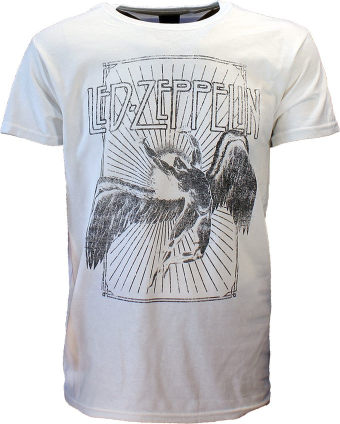Led Zeppelin Icarus Burst T-Shirt - Officiële Merchandise - M