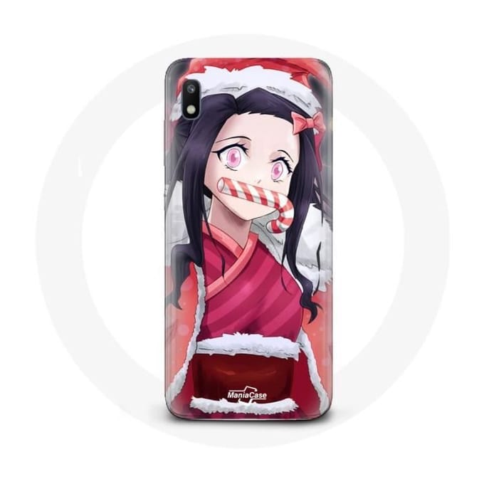 Coque - Maniacase - Samsung Galaxy A10 - Anime Demon Slayer - Protection - Souple