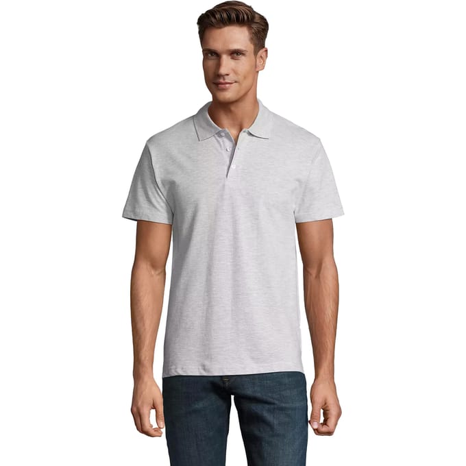 SOLS Volwassen Unisex Lente II Poloshirt (Asheide)