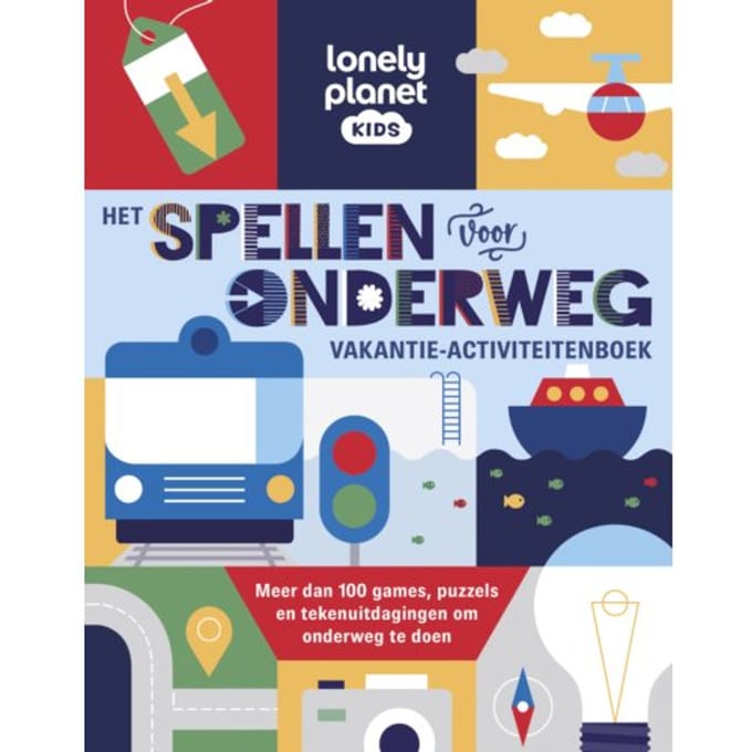 Het Spellen Voor Onderweg Vakantie-Activiteitenboe K - Lonely Planet Kids