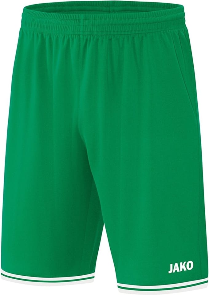 Jako Center 2.0 Basketbalshort Kinderen - Wit / Sportgroen | Maat: XXS