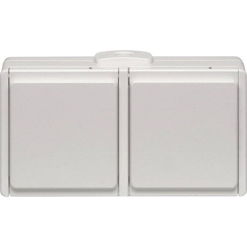 N & L 28220 Compleet Opbouwdoos spatwaterdicht Wit 1 stuk(s)