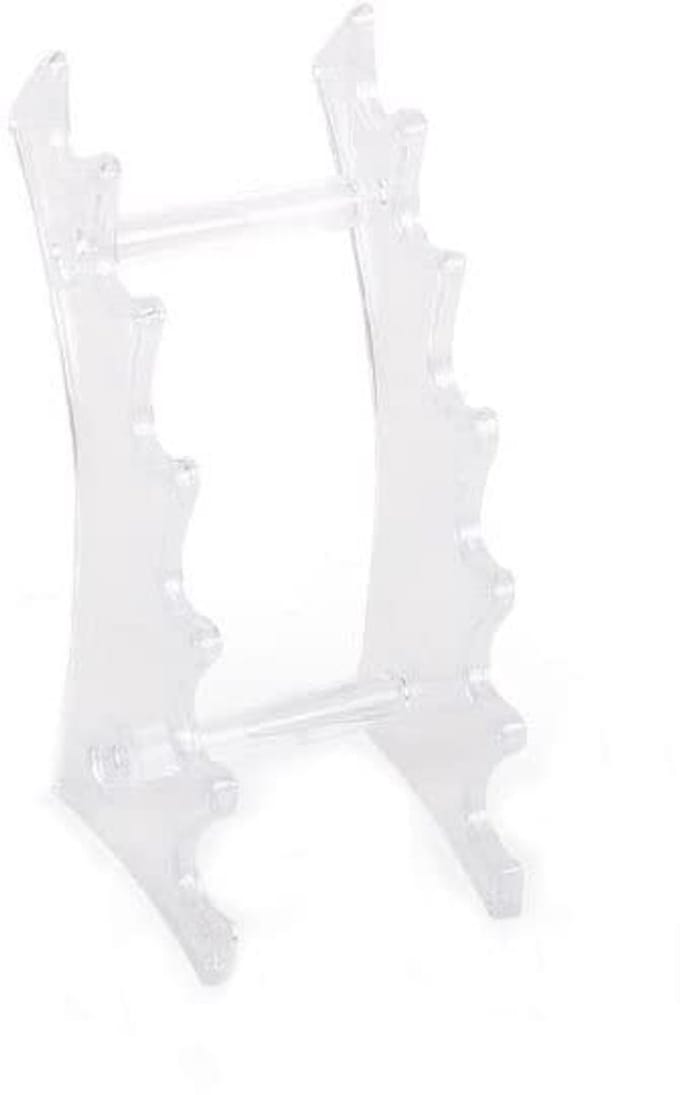 Dailygoods- Penhouder Acryl - Organizer Make-up - Display Stand - 6 Stuks - Duurzaam - Afneembaar Ontwerp