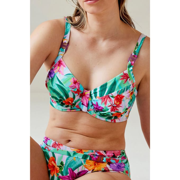 Livera Sw Bra Underw. Bodee Barbados Flower Graphic Flower Taglia: FG46 | Bikini Outlet | Donna
