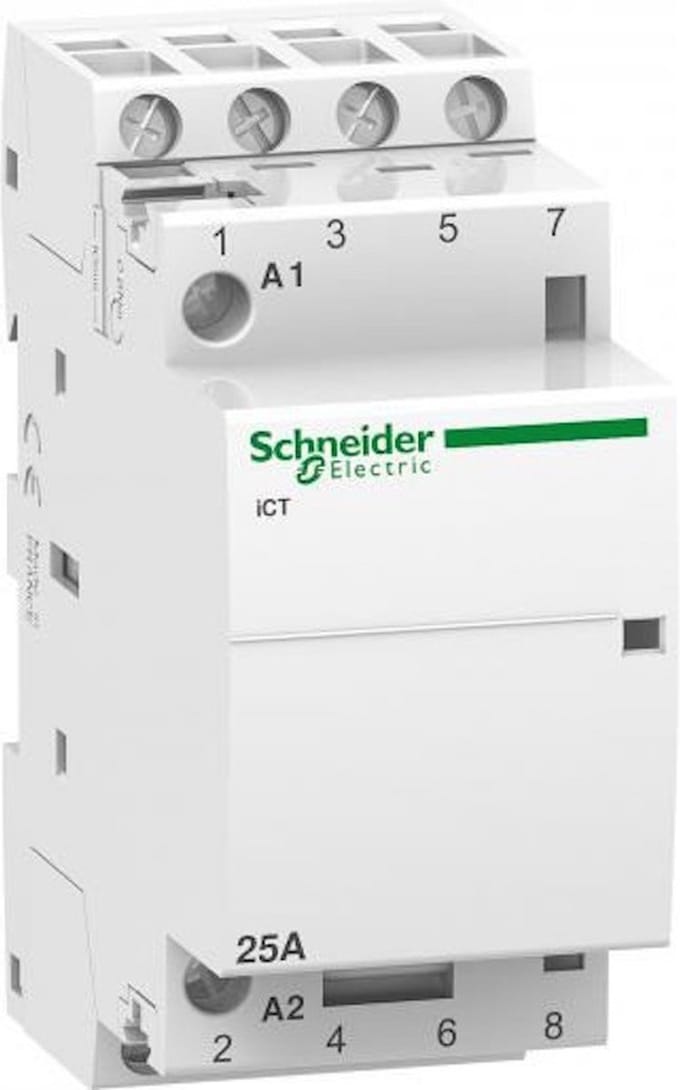 Schneider Electric Ict 25a 4no 24vac 50hz contactor
