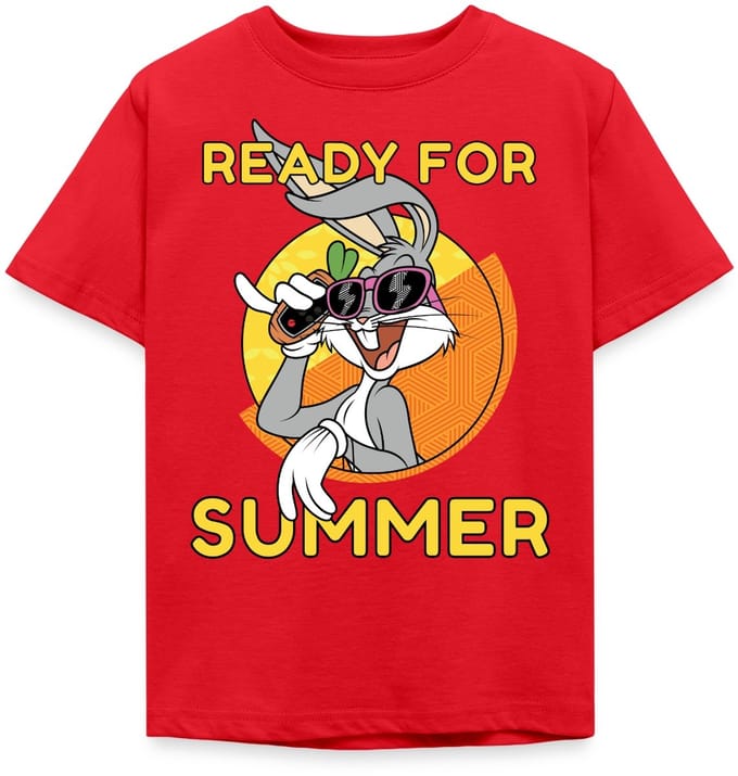 Looney Tunes Bugs Bunny Ready For Summer T-Shirt Kinderen