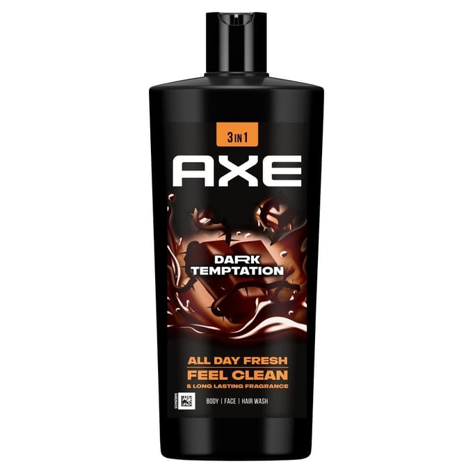 Axe Dark Temptation - Douchegel - 700ml - Intense Geur - Zintuiglijke Verleiding
