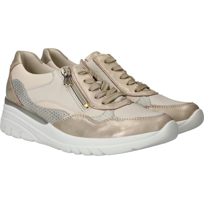 Waldlaufer Carla Sneakers - Dames - Goud - Maat:43