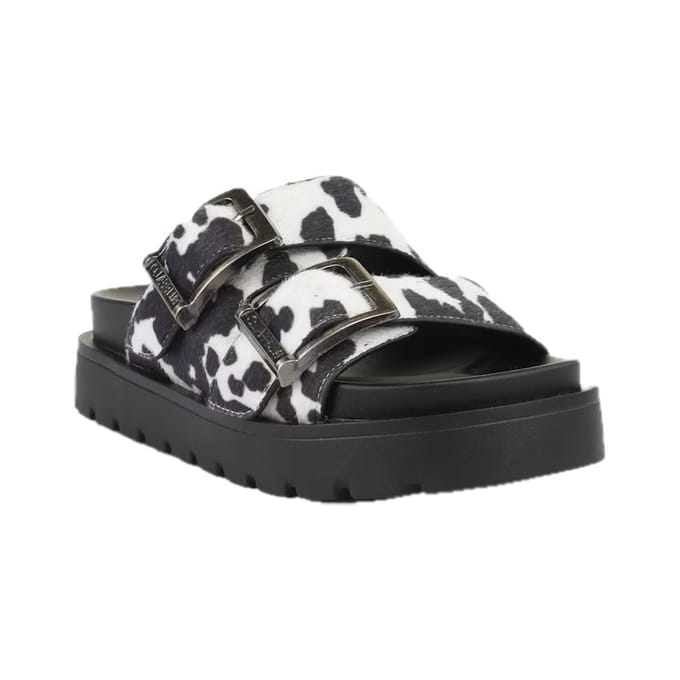 Buffalo Raya Ari Dames Zwarte Sandalen