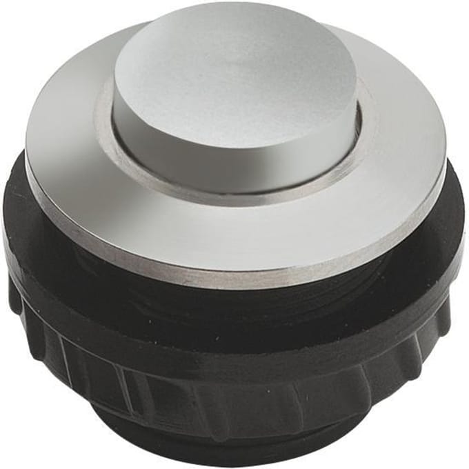 Grothe 62016 Belknop 1-voudig Aluminium 12 V/1,5 A