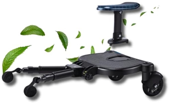 Kinderbuggyboard met Zitting - Universele Treeplank voor Kinderwagens - Antislip en Veilig