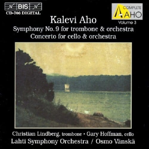 Gary Hoffman, Christian Lindberg, Lahti Symphony Orchestra, Osmo Vänskä - Aho: Symphony No.9 For Trombone & Orchestra (CD)