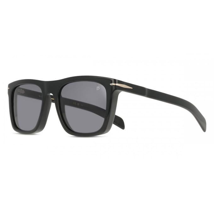David Beckham Zonnebril 7000/s Heren Cat.3 Vierkant Zwart/grijs