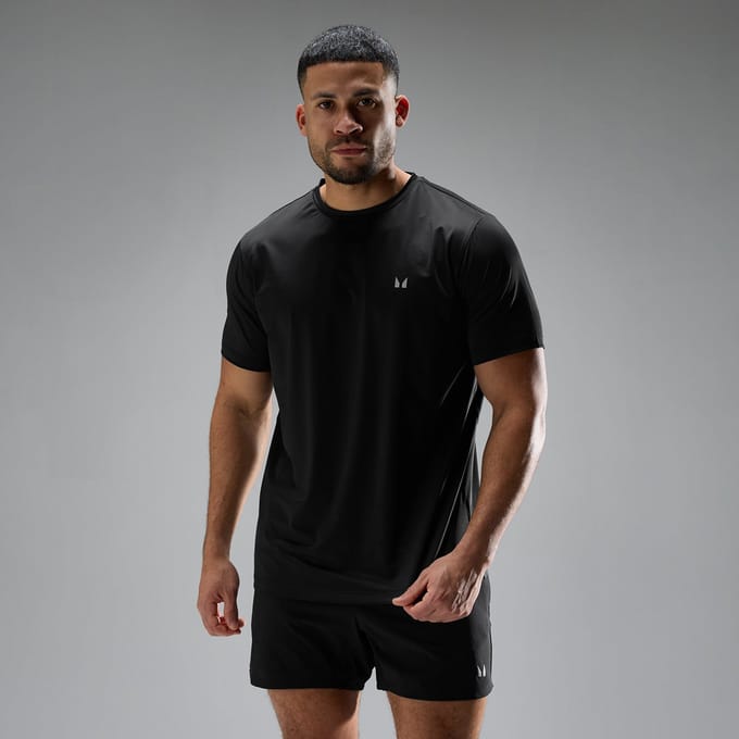 MP Heren Velocity Ultra Mesh T-Shirt - Zwart - M