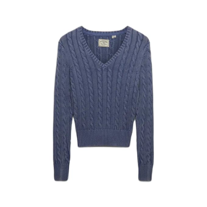 V-hals trui voor dames Superdry