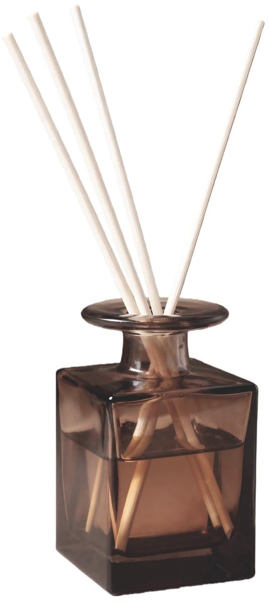 Dailygoods- Diffuser 150ml - Vierkante Glas Fles - Hervulbaar - Aromatherapie - Stabiel - Modern Design - Geurstokjes