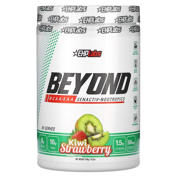 EHPlabs, Beyond BCAA + EAA, Kiwi Fraise, 15.5 oz (438 g)