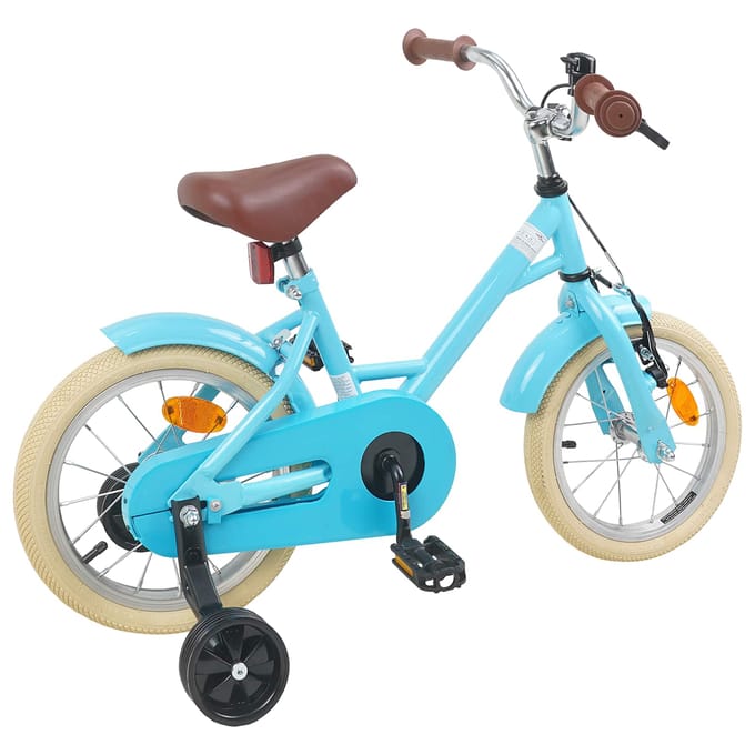 vidaXL - Kinderfiets - 12 - Inch - voor - 2-4 - jaar - oud - Lichtblauw