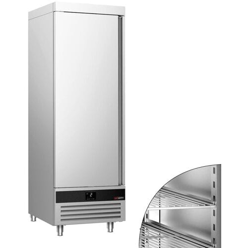 GGM Gastro Kühlschrank Edelstahl PREMIUM - GN 2/1 - 700 Liter - mit 1 Tür