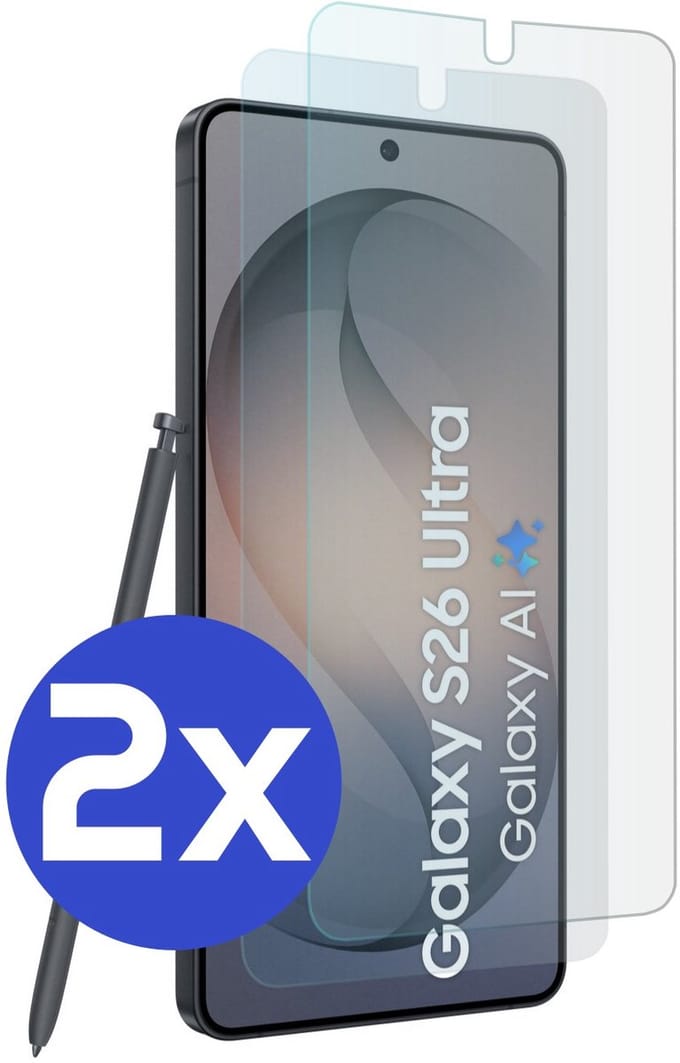 Premium Screenprotector Geschikt Voor Samsung S26 ULTRA - Gehard Glas - 2 Stuks