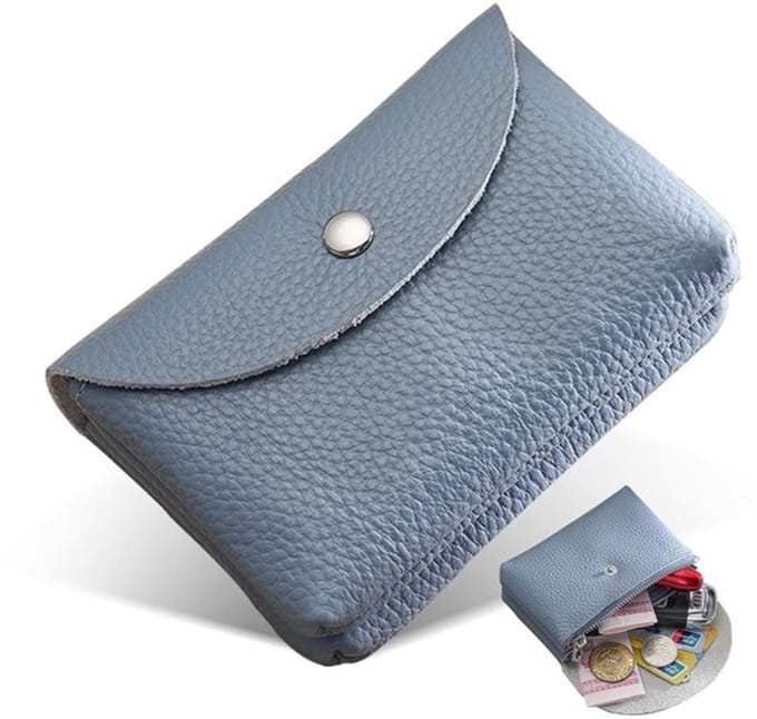 Dailygoods Damesportemonnee Hemelsblauw