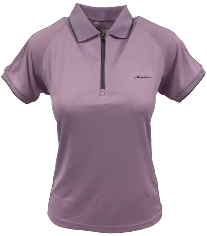 Mondoni Hedwich Polo - Maat: S - Lila - Polyamide