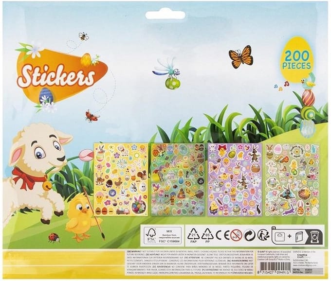 Grafix Pasen Stickerset