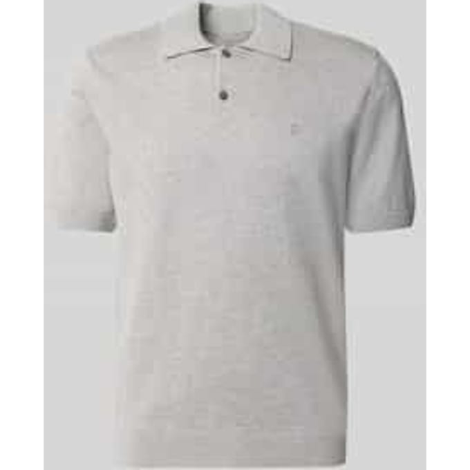 slim fit poloshirt van puur biologisch katoen