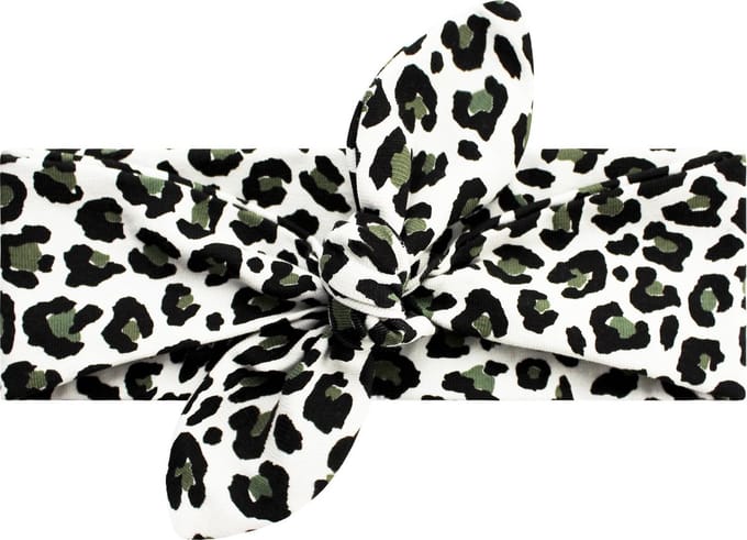 Your Wishes Unisex Hoofdband Leopard Camo - Maat 0-1