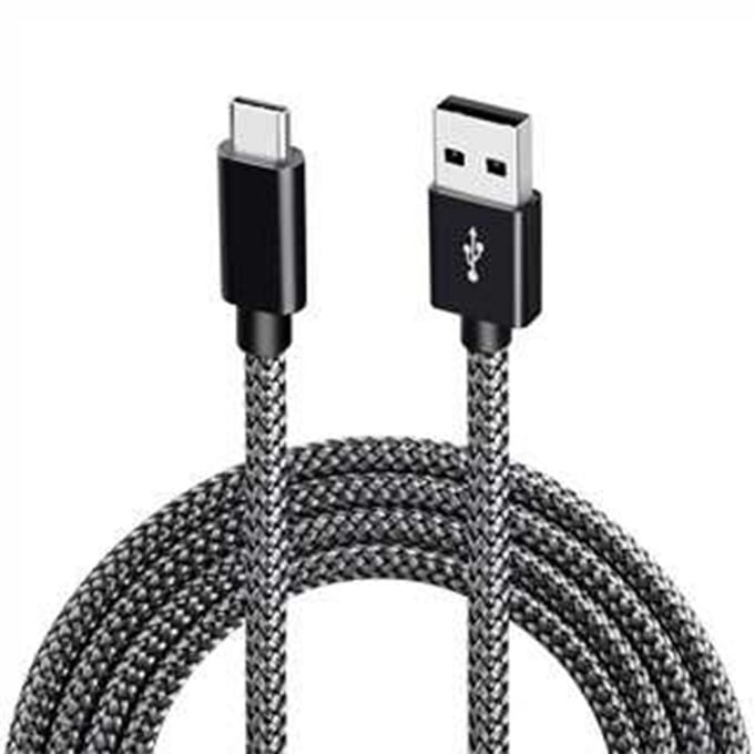 USB-A 2.0 naar USB C-kabel met 3A snelladen