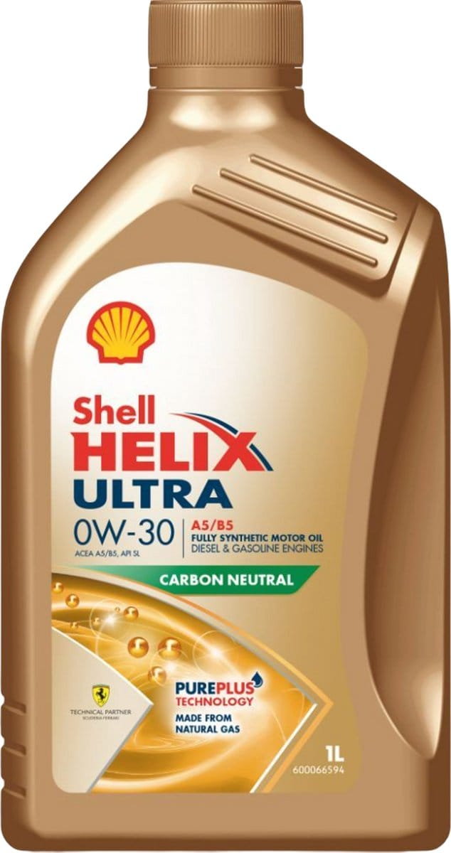 Shell Helix Ultra A5/B5 0w30 motorolie 1 liter