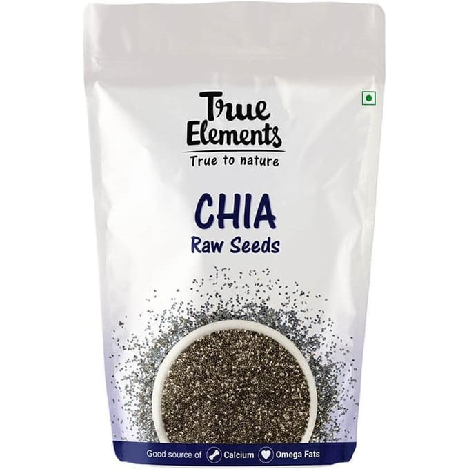 Graines de chia crues (250g), Graines de chia crues, véritables éléments white