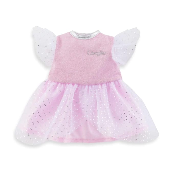 Corolle glitter poppenjurk roze Ma Corolle pop 36 cm
