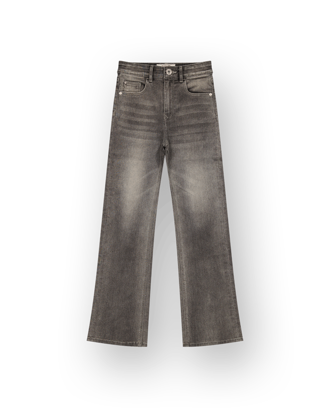 Meisjes Straight Flare Jeans Claire