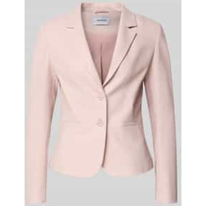 Slim fit blazer met reverskraag