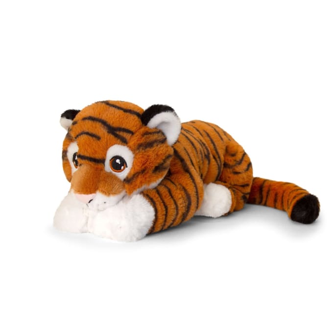 Keel Toys Pluche - Liggende Tijger 35 CM