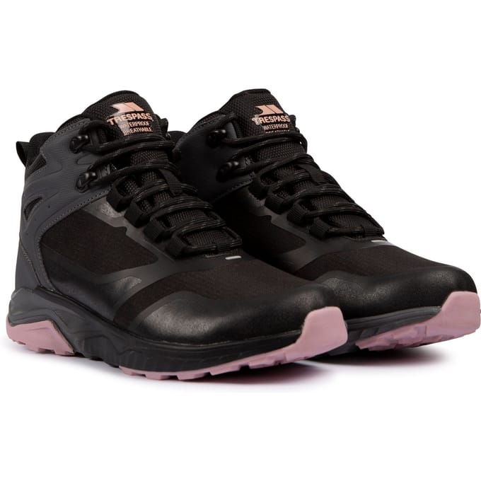 Trespass Dames/Dames Alisa wandelschoenen (Zwart)