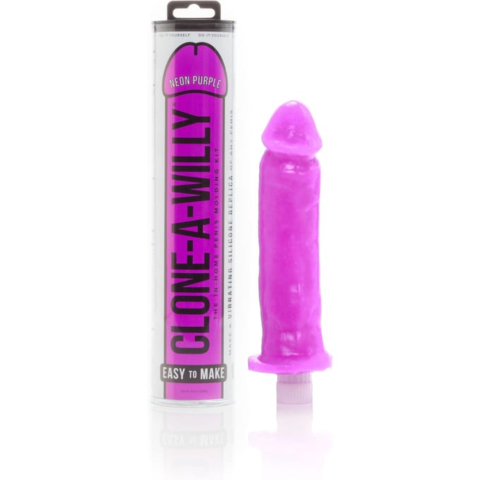 Clone a Willy - vibratie in neon paars